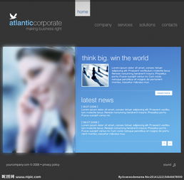 企業(yè)級(jí)網(wǎng)頁設(shè)計(jì) 如何利用專業(yè)模板打造出色的公司類網(wǎng)站界面